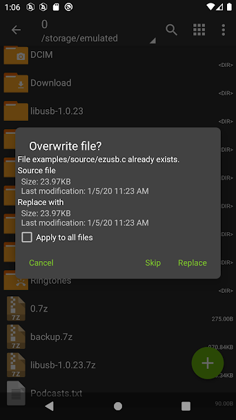 ZArchiver Screenshot 3 - ZArchiver In-Game Screenshot 3
