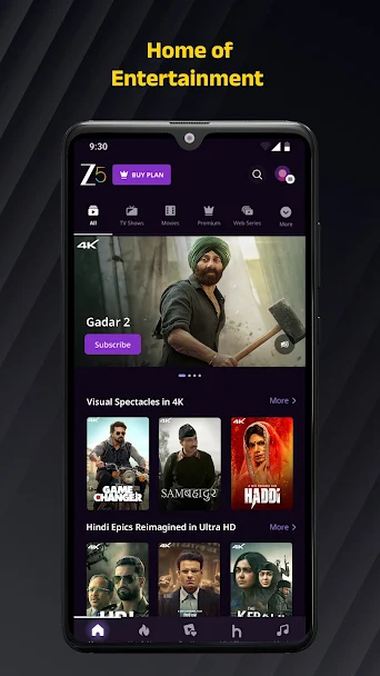 Zee5 Screenshot 2 - Zee5 In-Game Screenshot 2
